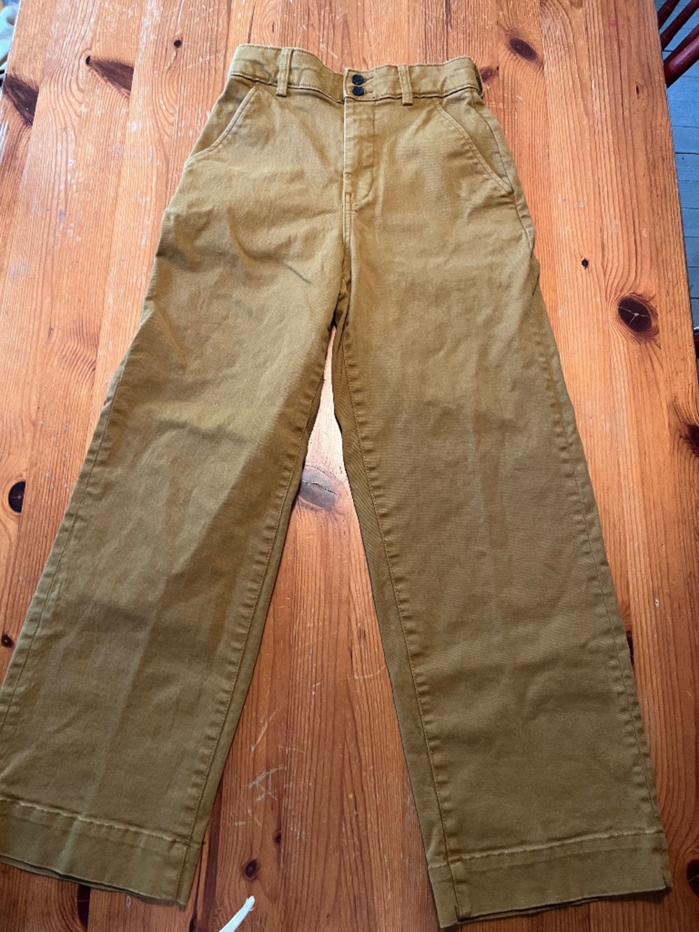 Everlane Brown Wide leg Pants (size 2)